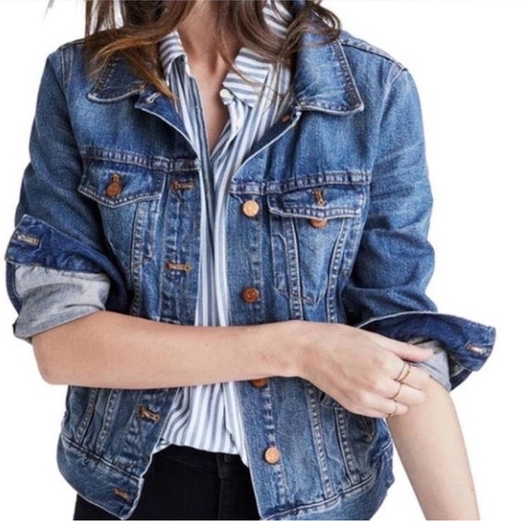 Madewell denim jean jacket - Picture 3 of 3